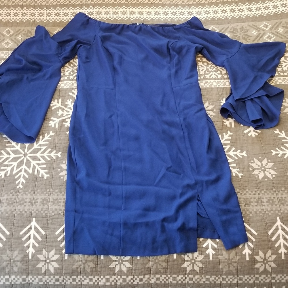 Blue dress